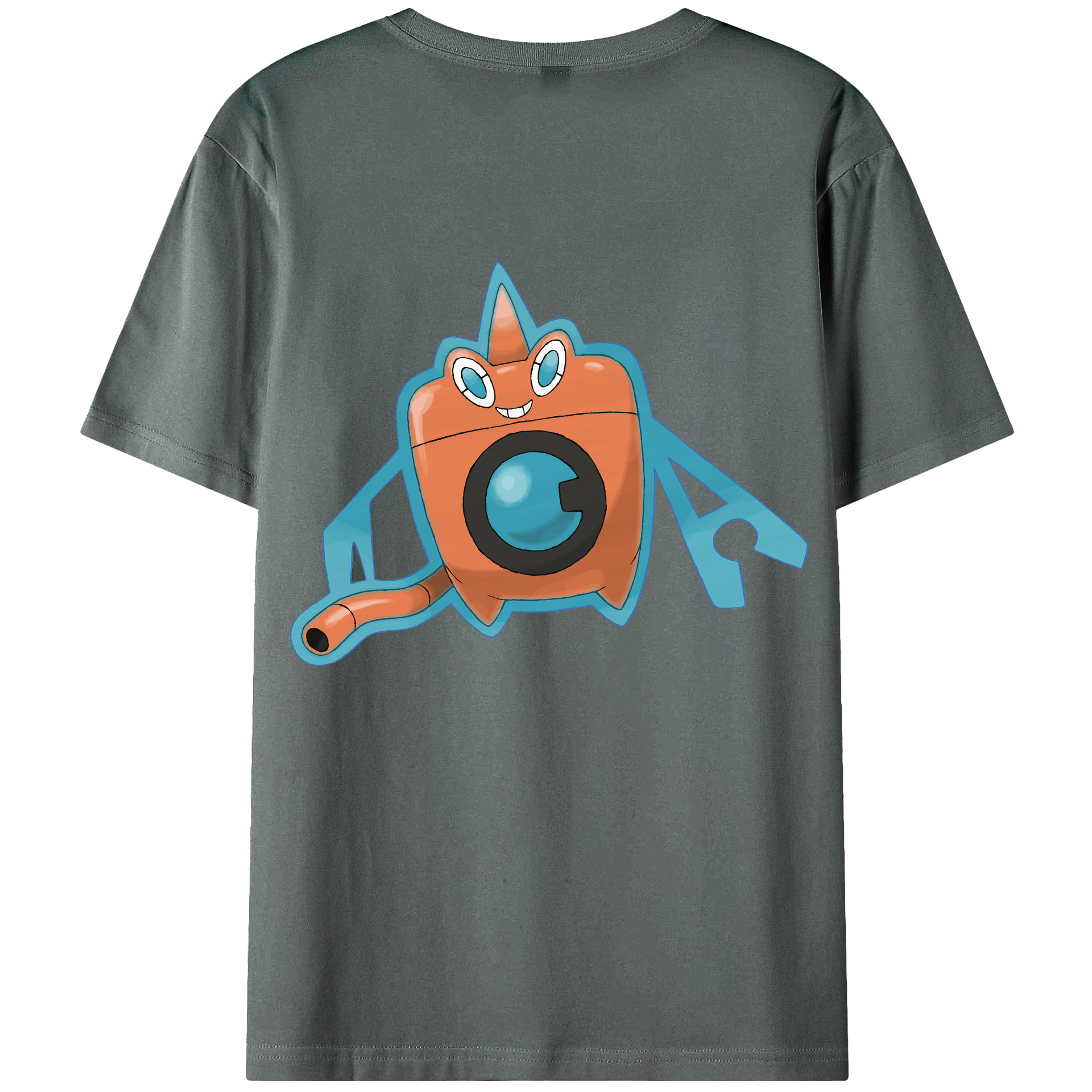 （画像用） ポケットモンスター Pokémon 綿100％半袖Tシャツ（背面プリント）